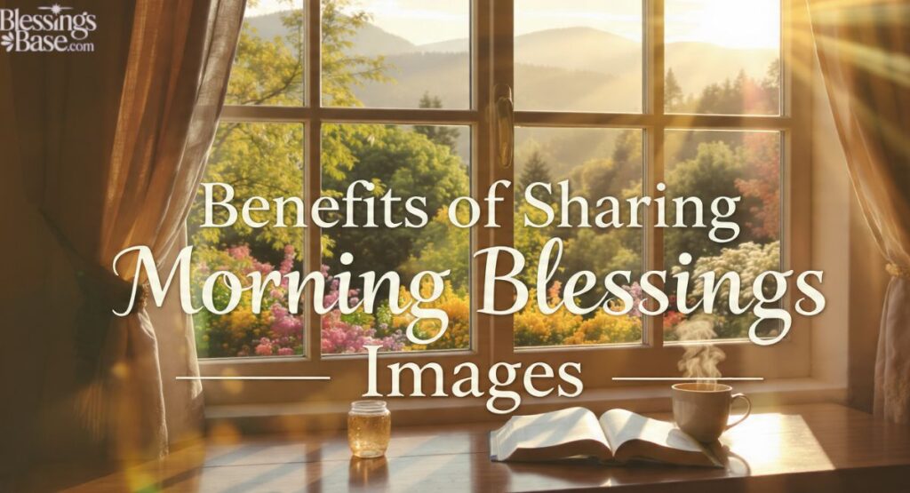 Benefits of Sharing Morning Blessings Images
