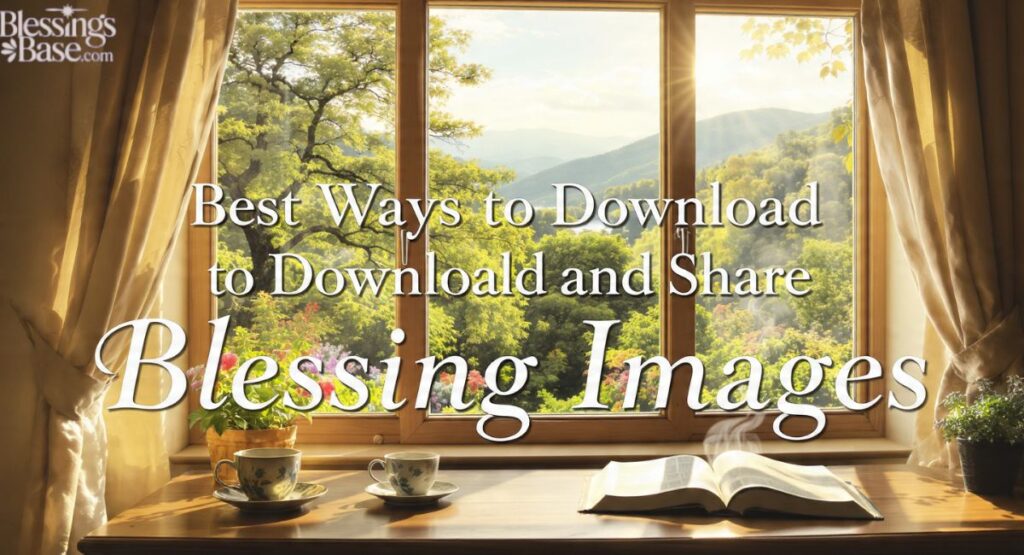Best Ways to Download and Share Blessing Images
