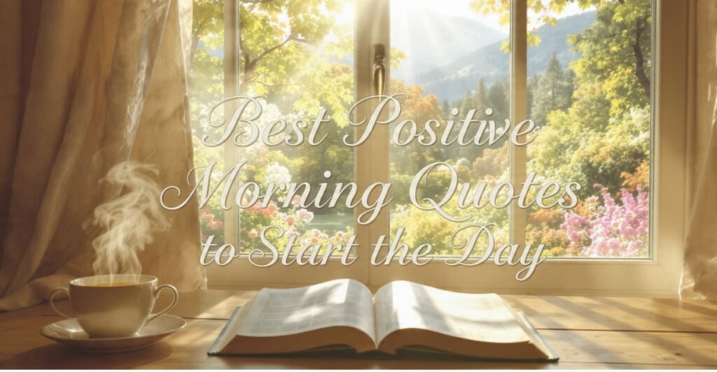 Best Positive Morning Quotes to Start the Day