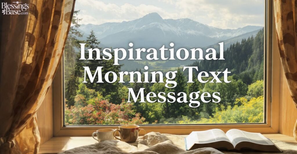 Inspirational Morning Text Messages