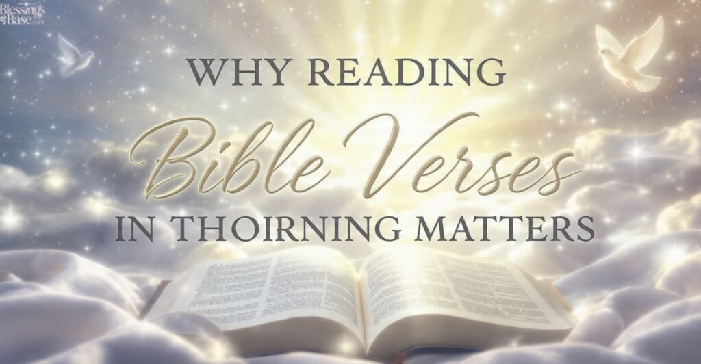 Why Reading Bible Verses in the Morning Matters