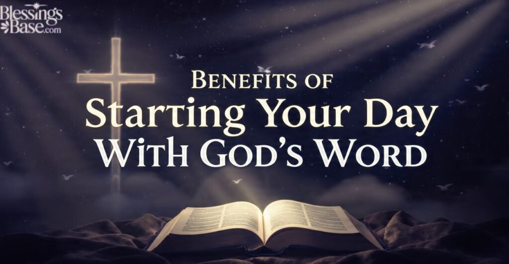 Benefits of Starting Your Day With God's Word