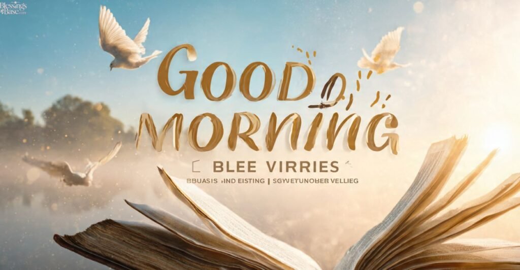 Good Morning Bible Verses