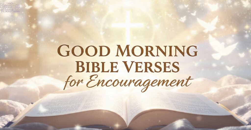 Good Morning Bible Verses for Encouragement
