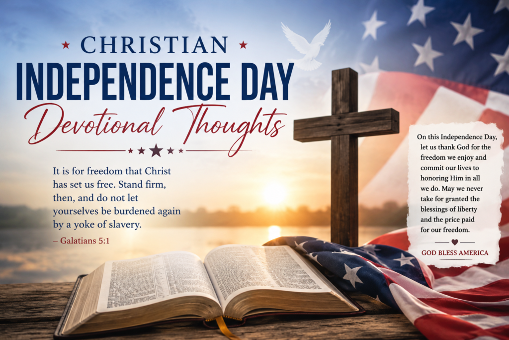 Christian Independence Day Devotional Thoughts