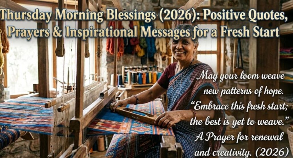 Thursday Morning Blessings Quotes