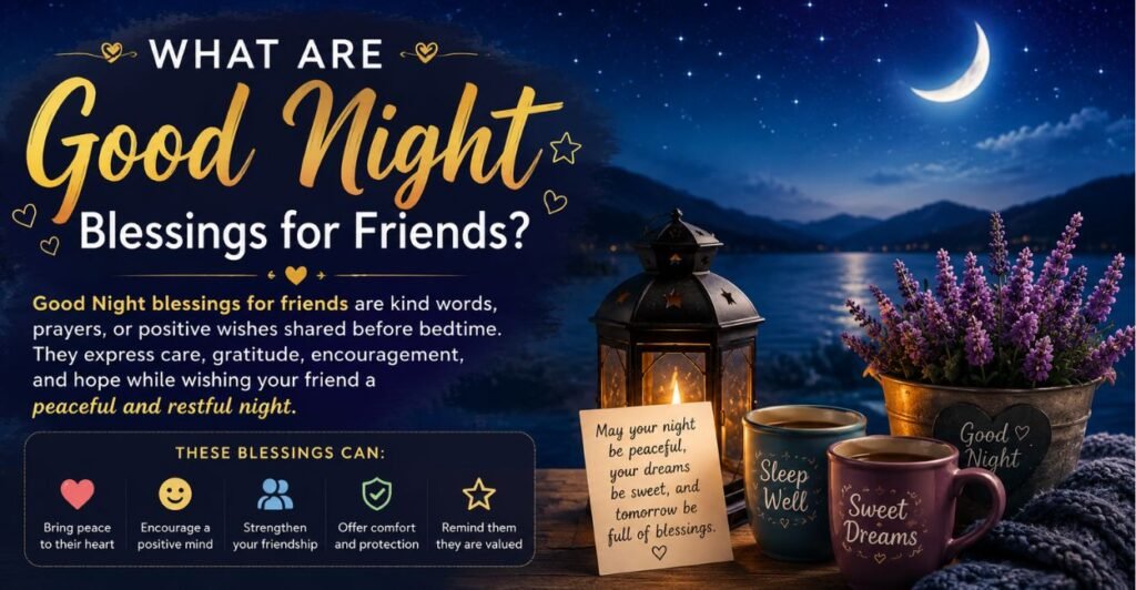What Are Good Night Blessings for Friends?