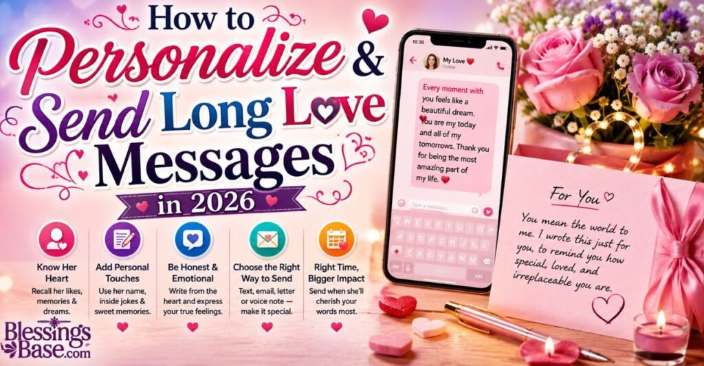 How to Personalize & Send Long Love Messages in 2026