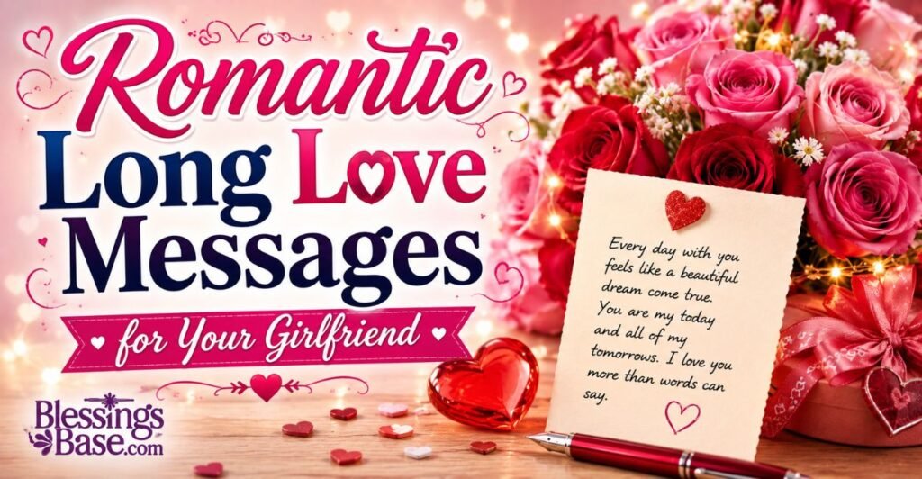Romantic Long Love Messages for Your Girlfriend