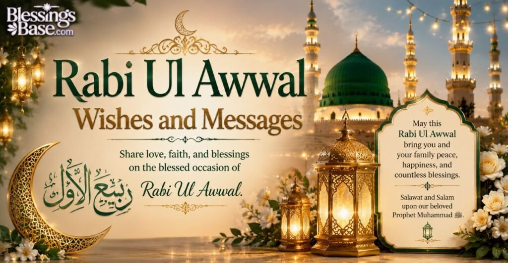 Rabi Ul Awwal Wishes and Messages
