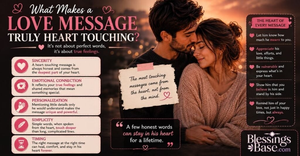 What Makes a Love Message Truly Heart Touching?