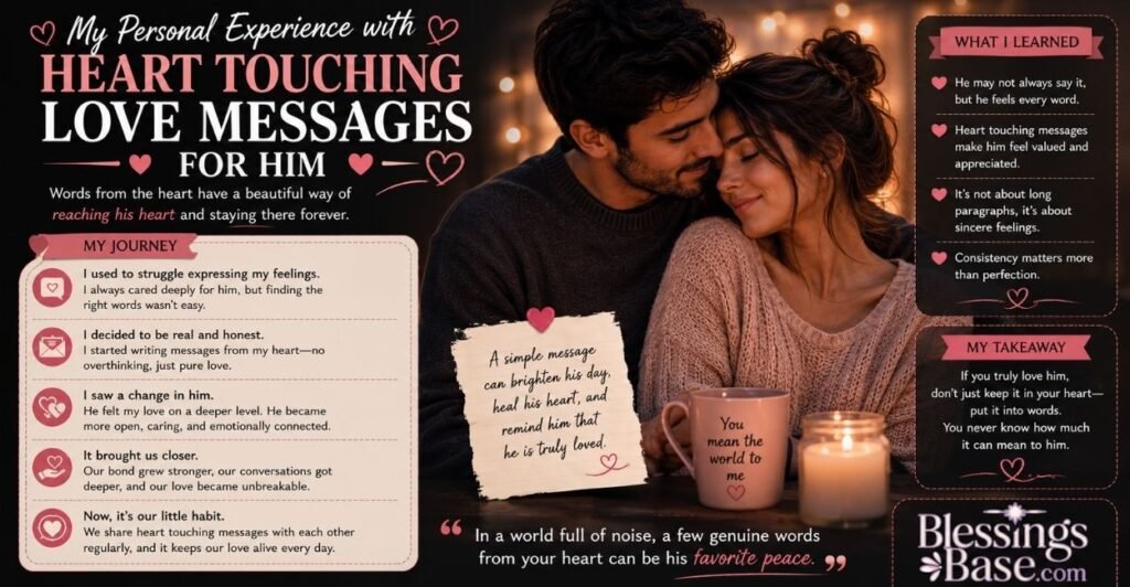 My Personal Experience with Heart Touching Love Messages for Him