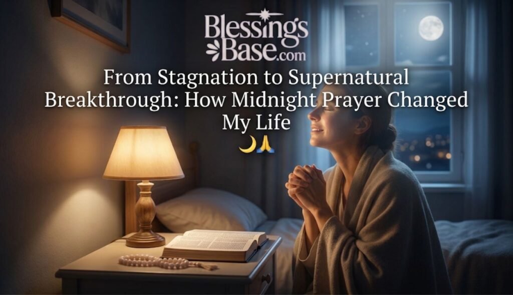 From Stagnation to Supernatural Breakthrough: How Midnight Prayer Changed My Life 🔥