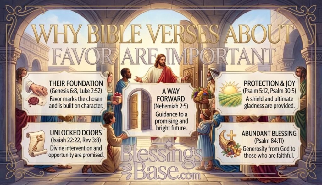 Why Bible Verses About Favor Are Important