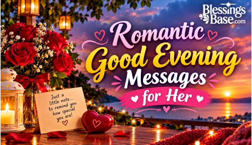Romantic Good Evening Messages for Her