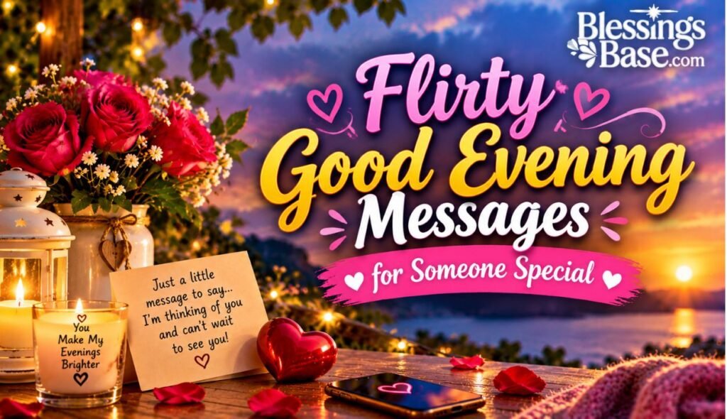 Flirty Good Evening Messages