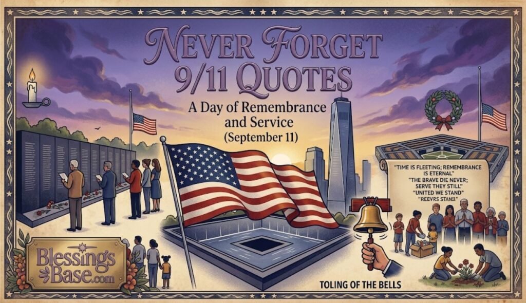 Never Forget 9/11 Quotes
