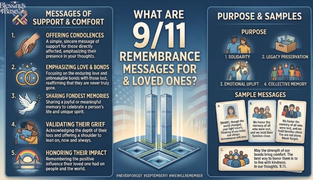 9/11 Remembrance Messages for Friends & Loved Ones