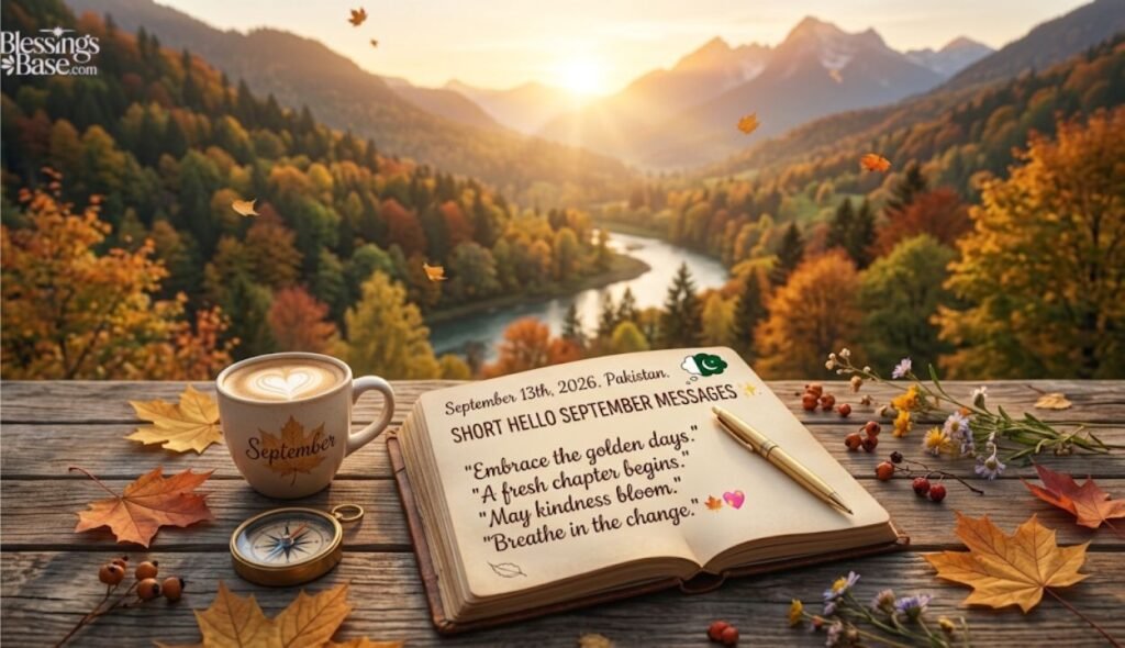 Short Hello September Messages ✨