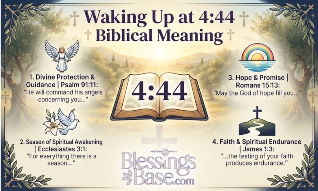 Waking Up at 4:44 Biblical Meaning