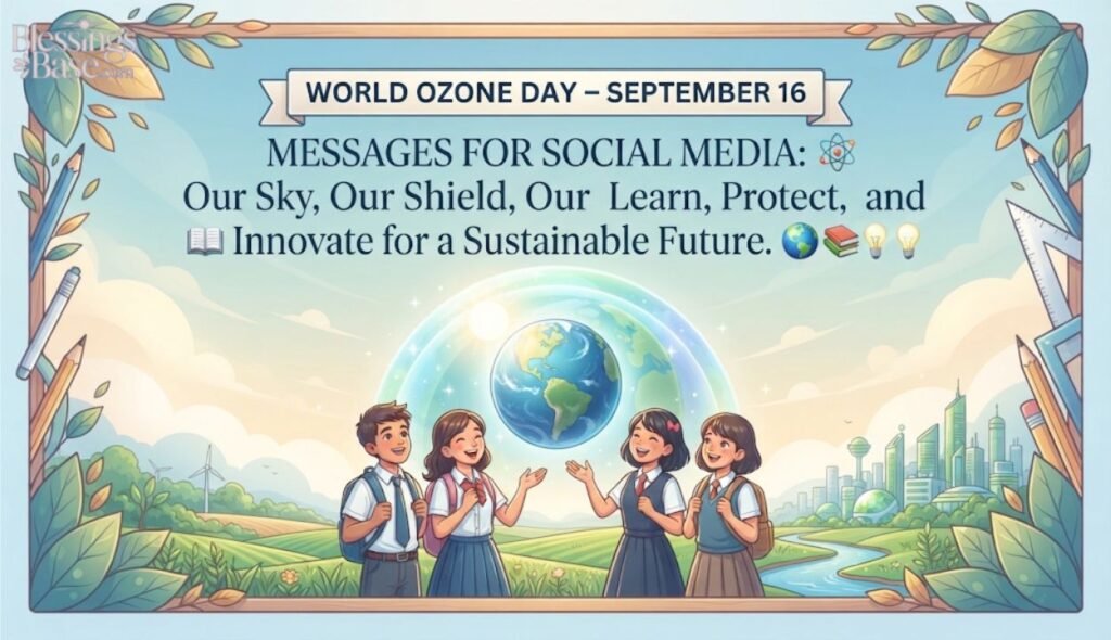 World Ozone Day Messages for Social Media 📱