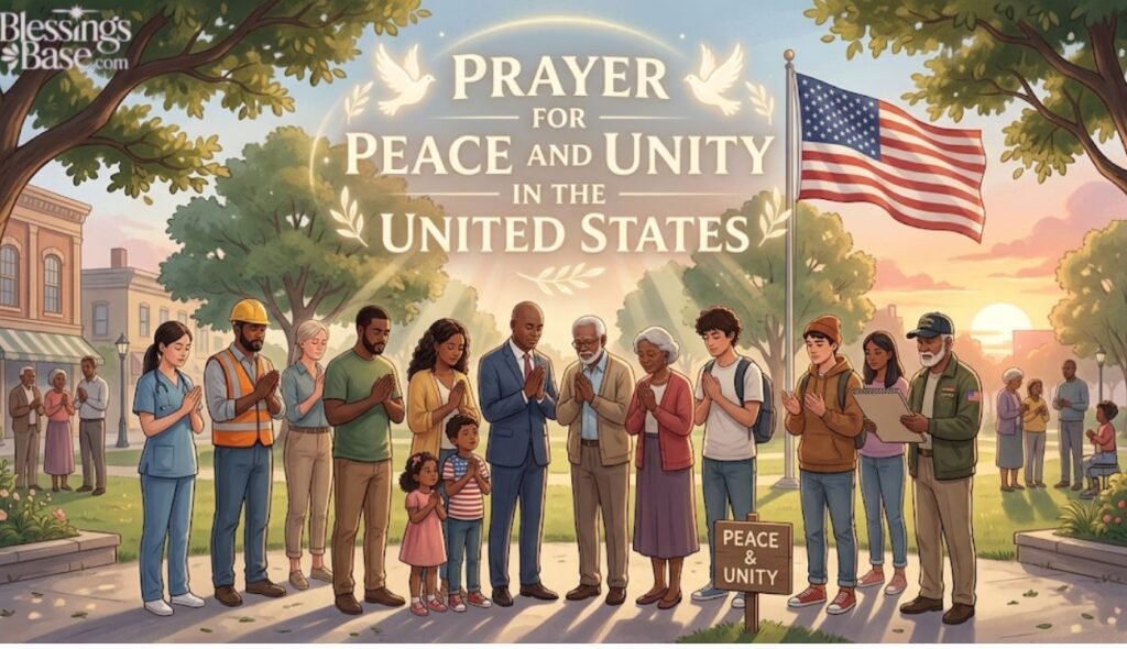 Prayer for Peace and Unity in the United States ☮️