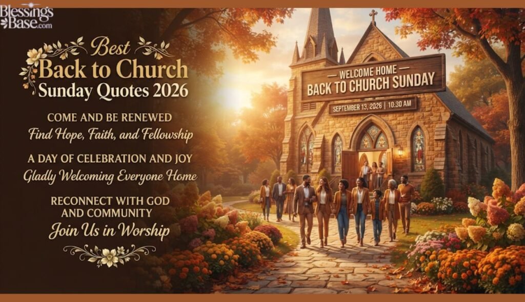 What Is Back to Church Sunday? 🙏