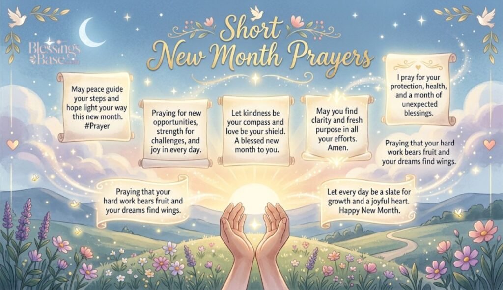 🕊️ Short New Month Prayers