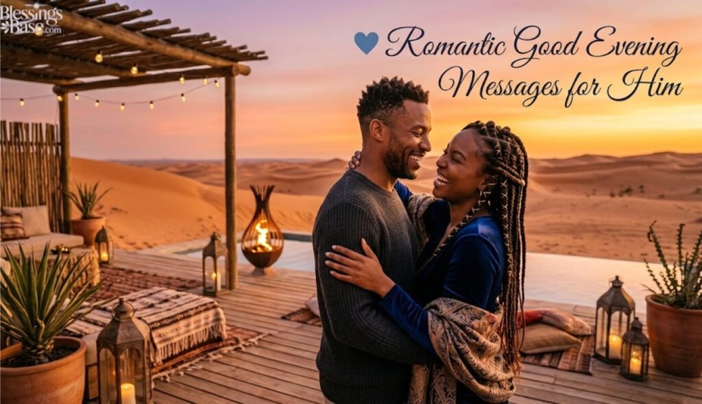 ๐ Romantic Good Evening Messages for Him