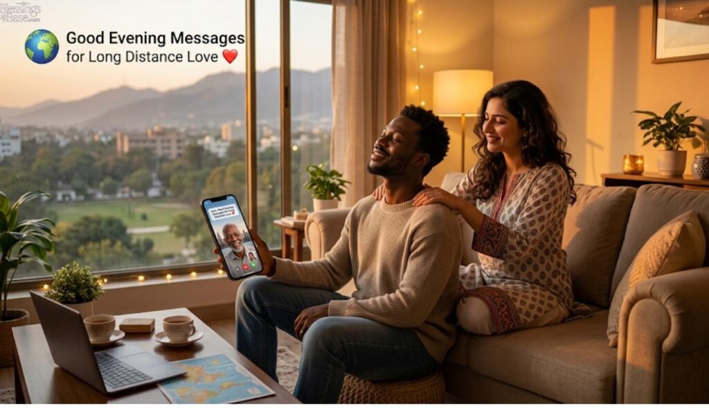๐ Good Evening Messages for Long Distance Love