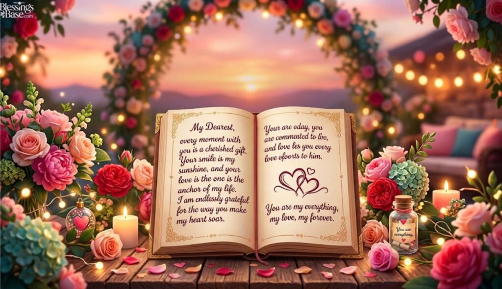 Romantic Love Paragraphs for Him ❤️