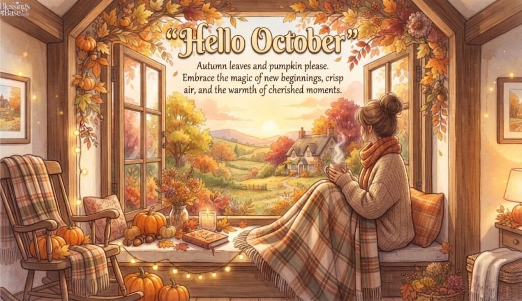 Hello October Wishes and Messages