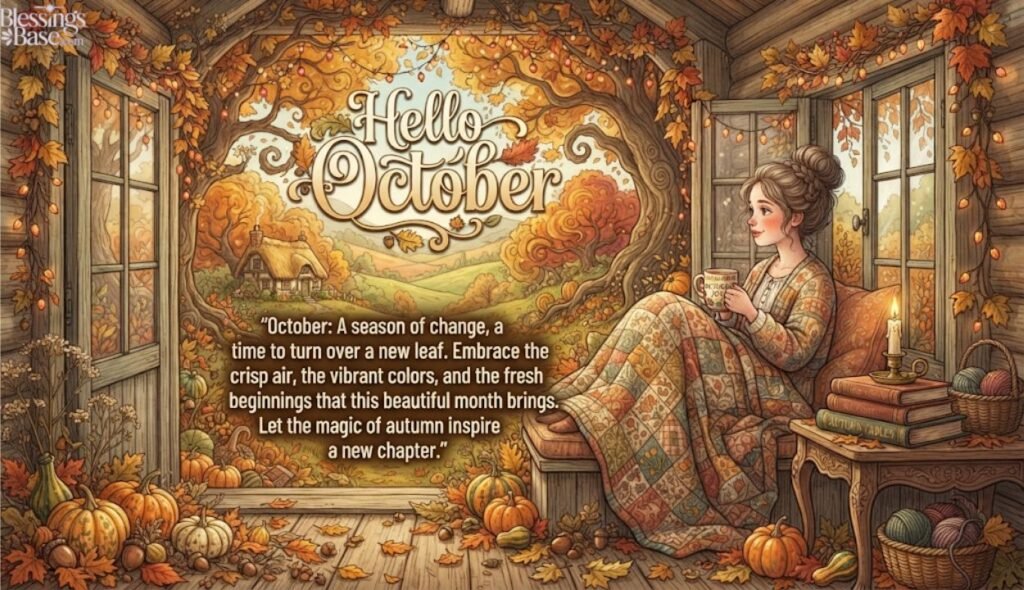 Hello October Quotes About Autumn