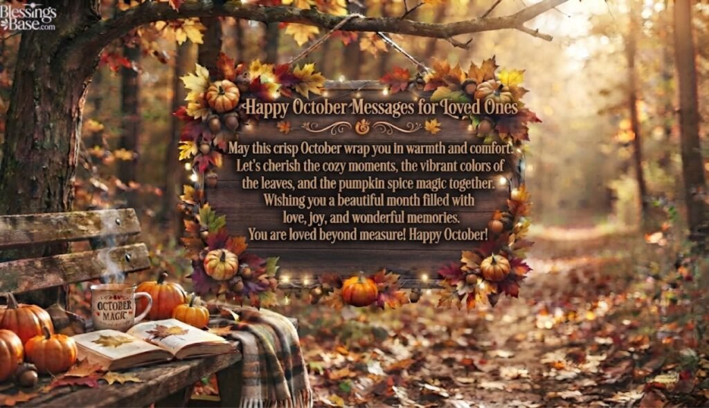Happy October Messages for Loved Ones