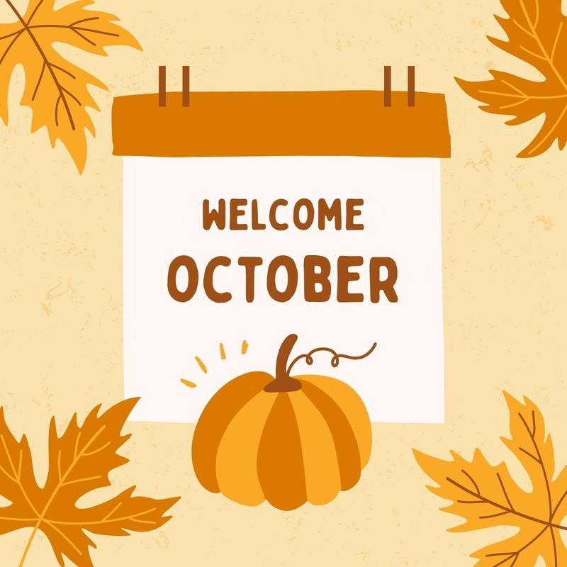 Welcome October Images and Greetings