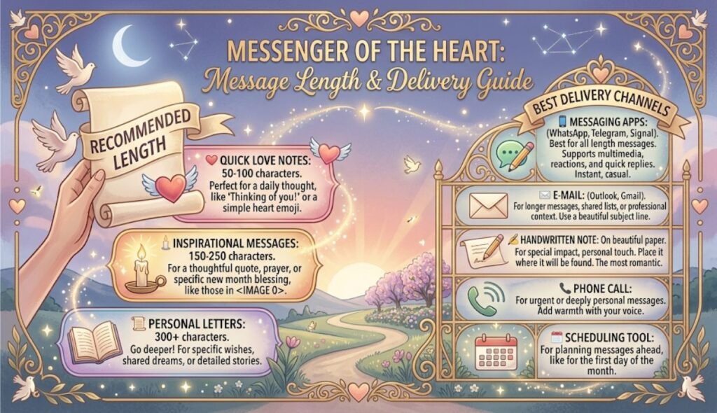 ⏳ Message length and delivery guide