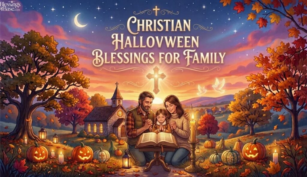 👨‍👩‍👧 Christian Halloween Blessings for Family