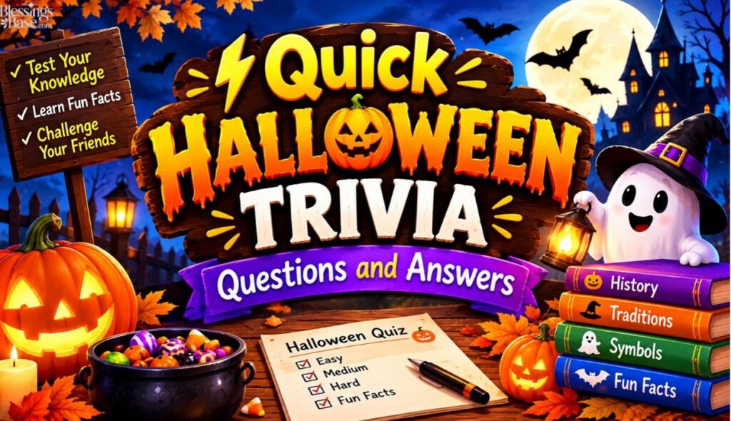 ⚡ Quick Halloween Trivia Questions and Answers