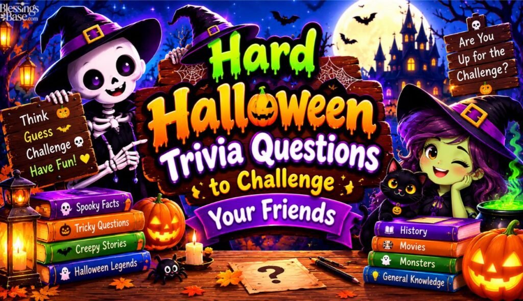 🧟 Hard Halloween Trivia Questions to Challenge Your Friends