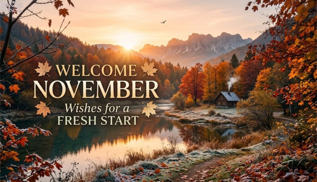 🌄 Welcome November Wishes for a Fresh Start