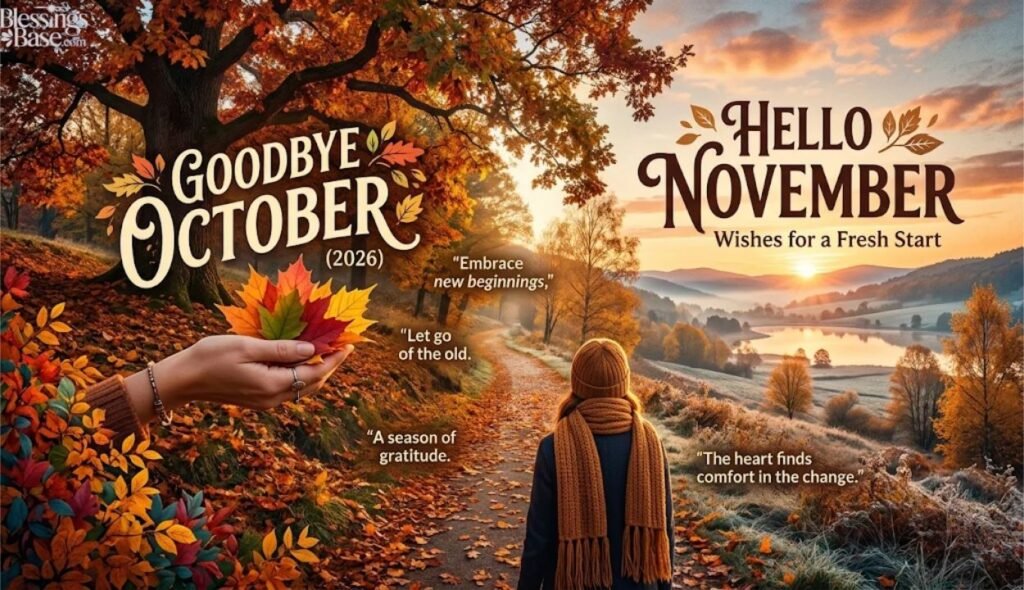 👍 Goodbye October, Hello November Quotes for Facebook
