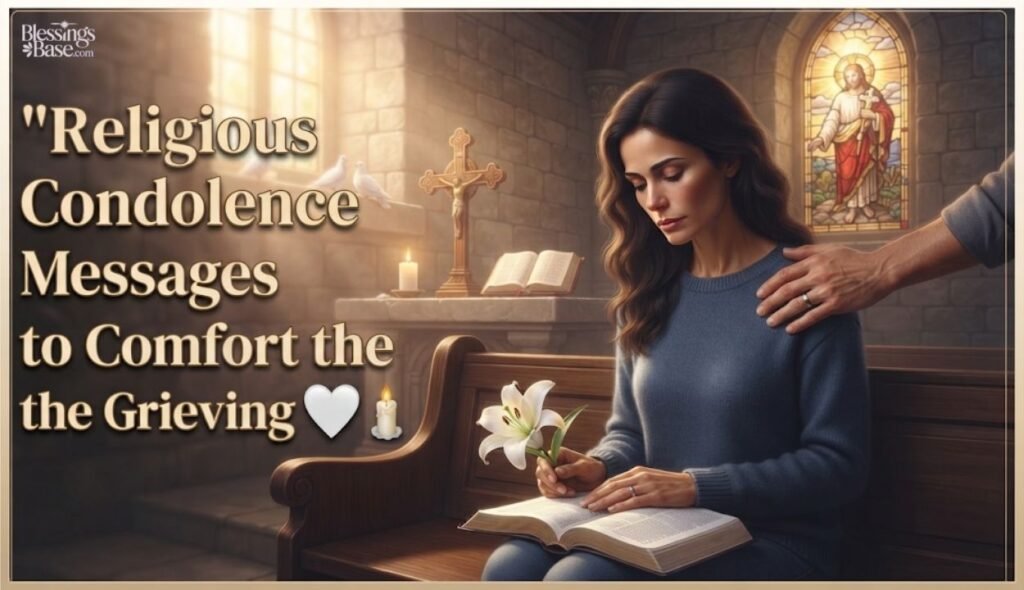 Religious Condolence Messages to Comfort the Grieving 🤍🕯️