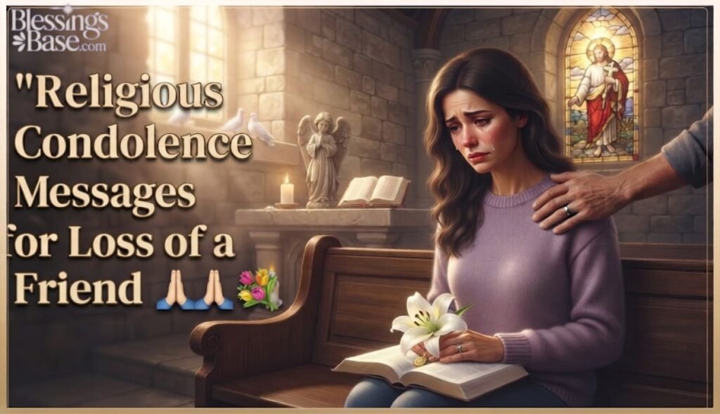 Religious Condolence Messages for Loss of a Friend 🧑‍🤝‍🧑💐
