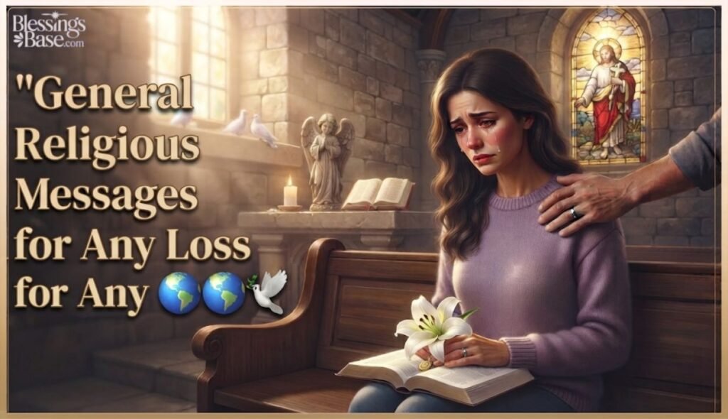 General Religious Sympathy Messages for Any Loss 🌍🕊️