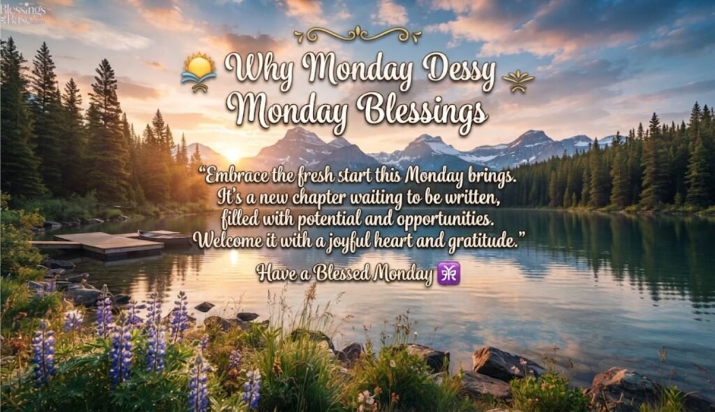 🌤️ Why Monday Deserves a Blessing