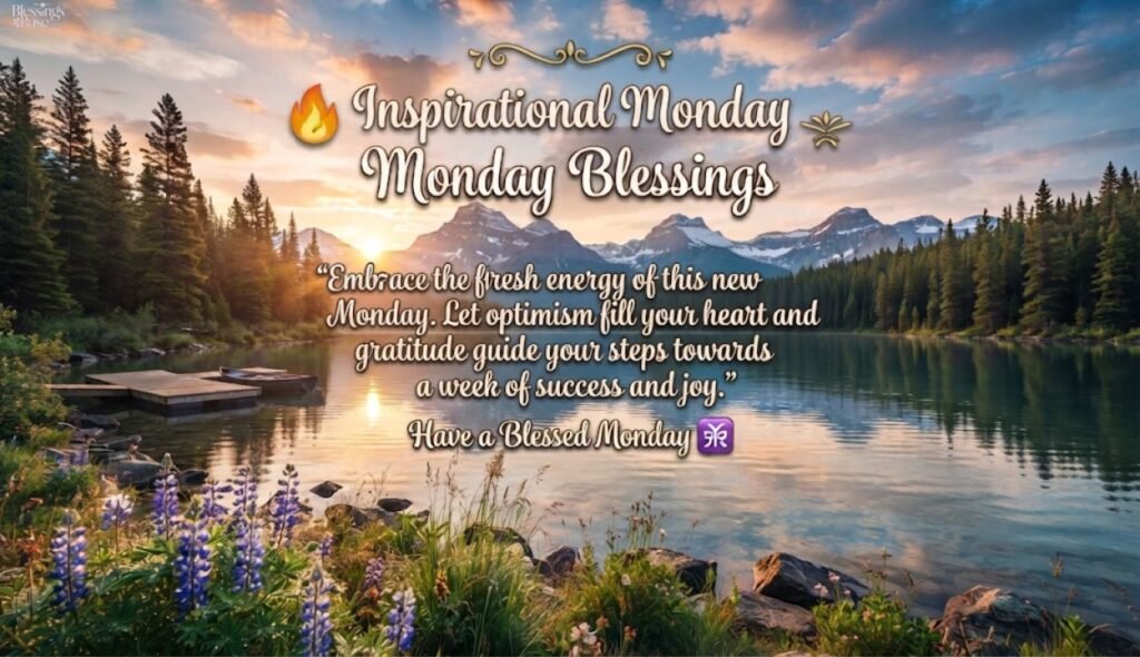 🔥 Inspirational Monday Morning Blessings