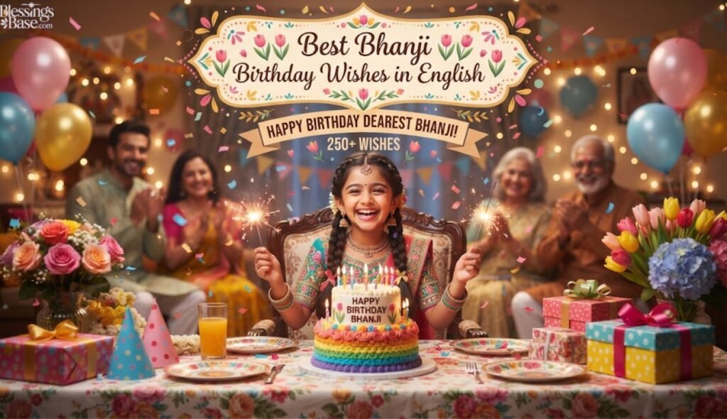 🌷 Best Bhanji Birthday Wishes in English