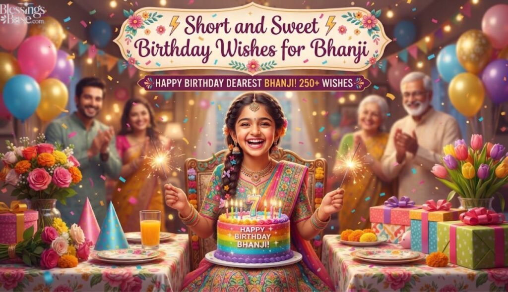 ⚡ Short and Sweet Birthday Wishes for Bhanji