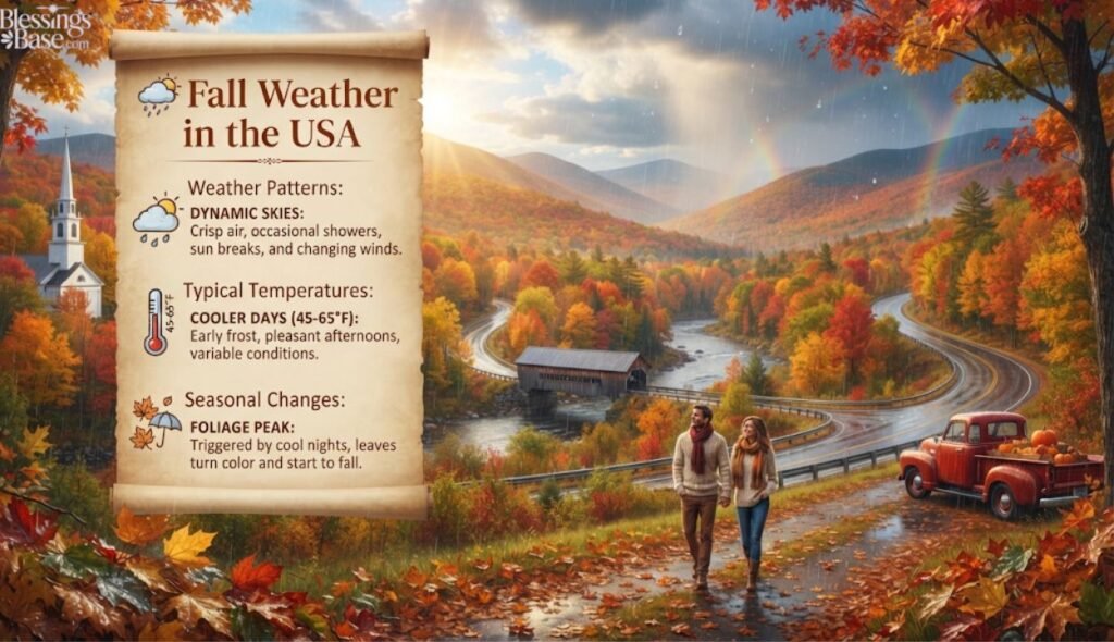🌦️ Fall Weather in the USA