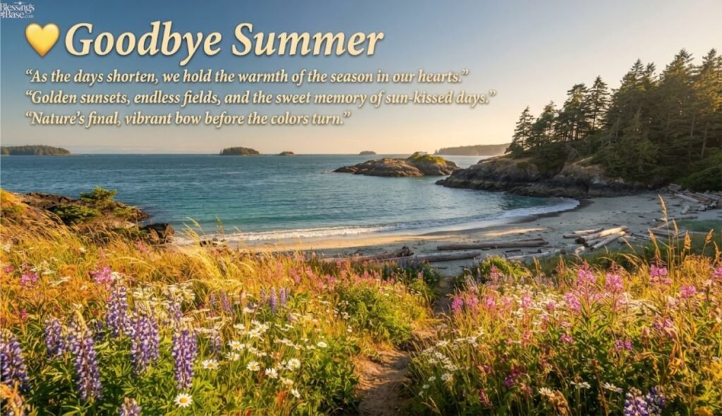 π Goodbye Summer Quotes
